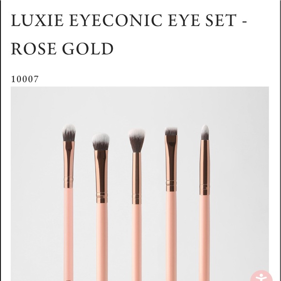 LUXIE EYECONIC EYE SET - ROSE GOLD - Picture 1 of 4
